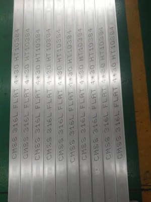 30*3*3000mm ASTM A240 SS 316 Flat Bar DIN1.4404 For Ships Building Industry