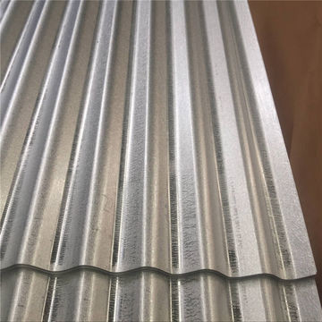Dipped Galvanized Corrugated Sheet As Per JIS G3302 SGCH Regular Spangle Chromated