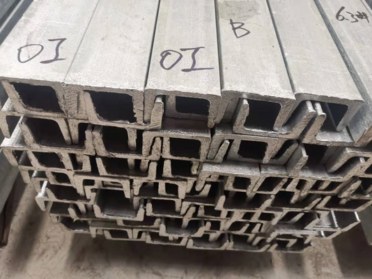 1.5mm Astm A36 Standard Structural Steel U Channel Hot Galvanized Bar Building Material
