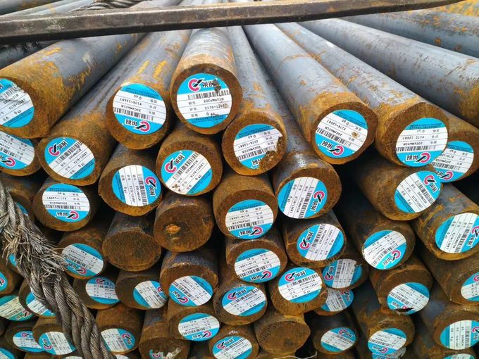 DIN 1.7147 20MnCr5 alloy Steel Round Bar 3 - 12m Length MTC ISO SGS