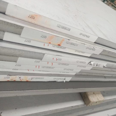 UNS S31803 Duplex Stainless Steel Plates SS 2B NO.1 Finishing 1500*6000mm