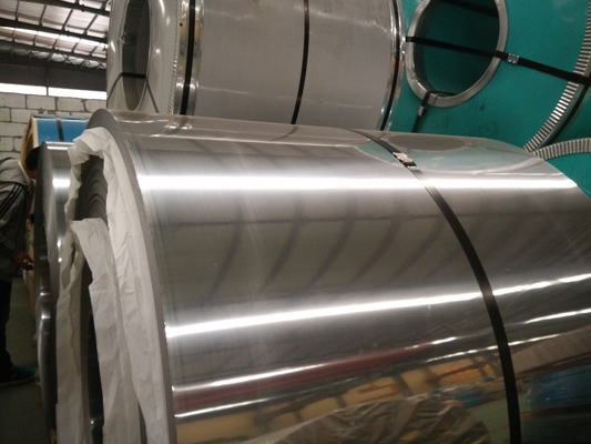 ASTM 100mm-1500mm Width Stainless steel cooling coil with 2B , BA , 8K Surface