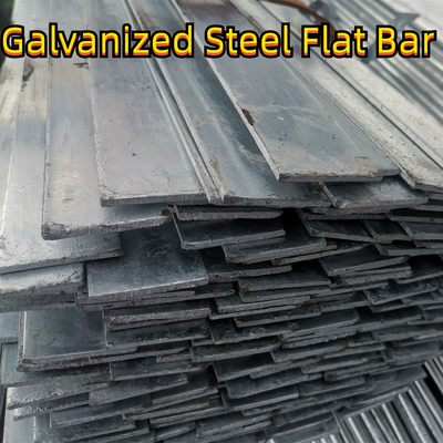 50*5*6000mm Galvanized Steel Flat Bar A36 Q235B Hot Dipped Iron Square