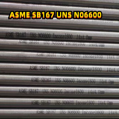 Astm B167 Alloy Seamless Pipe Uns N06600 Inconel 600 O.D31.8 X 2.9mmt X 2ml