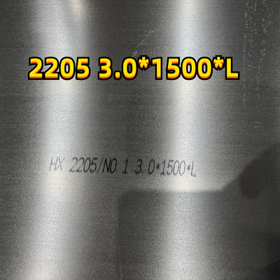 Laser Cutting S31803 S32205 Duplex Stainless Steel Plate Thickness 0.5 - 40.0mm Corrosion Resistant