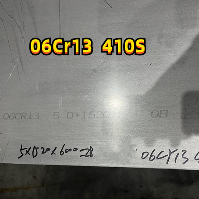 ASTM A240 410S Stainless Steel Plate SS410S 06Cr13 X6Cr13 Metal 60mm