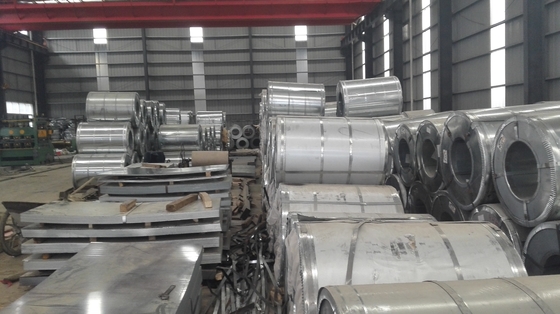 EN 10326 Hot Galvanized Coil Steel / Galvanized Iron Steel Sheet In Coil SGCC Z40-Z275