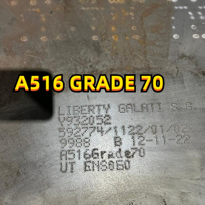 Boiler And Pressure Vessel Steel Baffle Plate ASTM A516 GR70 16mm