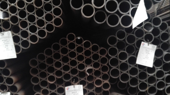 ERW Q195 Q235B  Black Welded Round Steel Pipe for Furniture Pipe Carbon Mild Steel Pipes