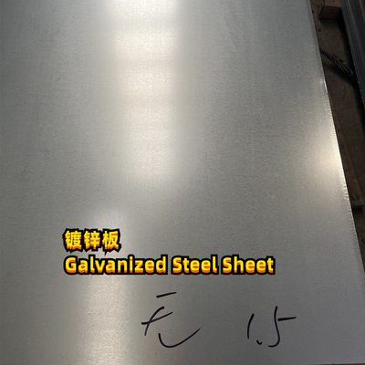 Zinc Hot Dipped Galvanized Steel Sheet I.S. EN10346 S350 Z275 275g/M2