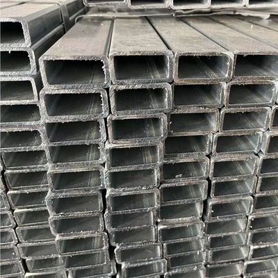 Carbon Steel Welded Rectangular Pipe ASTM A500 50*50*3mm Black ERW Square Tube