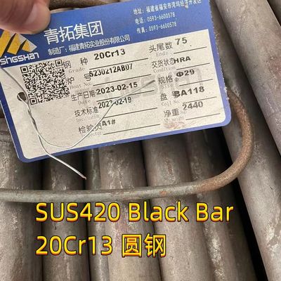 Stainless Steel  420 Round Bar 1.4021 (X20Cr13 / AISI 420)  Round Rod 12-300mm