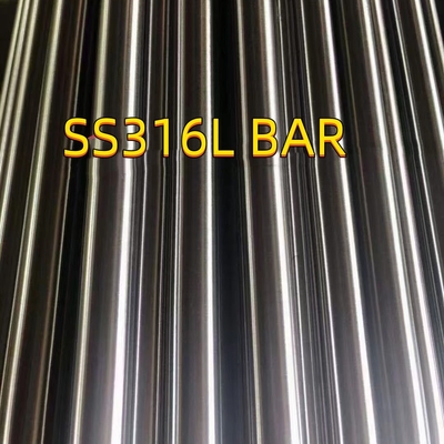 ASTM Solid Stainless Steel Round Bar A-276 TYPE-316L Bright 500mm