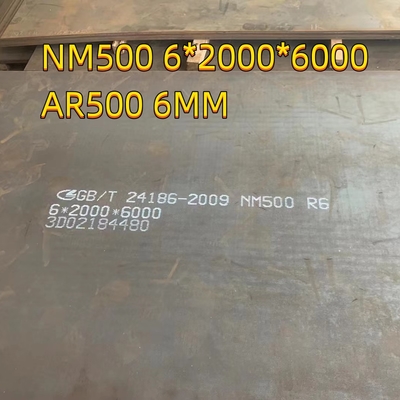 Wear-Resistant NM500 Armor Ar500 Plate 12 Mm  Length 2440 Mm Width1220 Mm