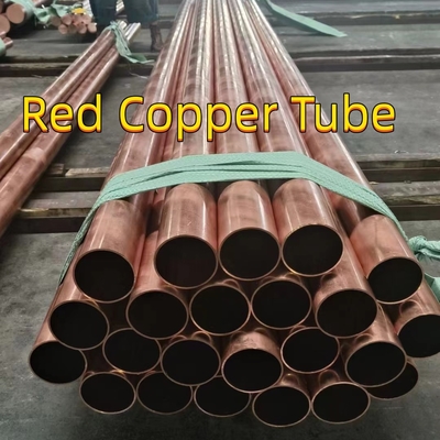 12.7mm  Copper Tube 50mm C11000 C12200 C10100 C10200 For Air Condition