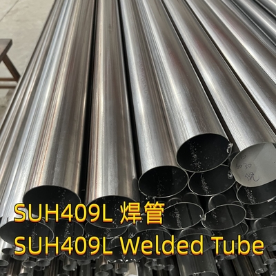 SUS 409L SUH409L ERW Stainless Steel Tube Welded Annealed And Pickling 60*2mm