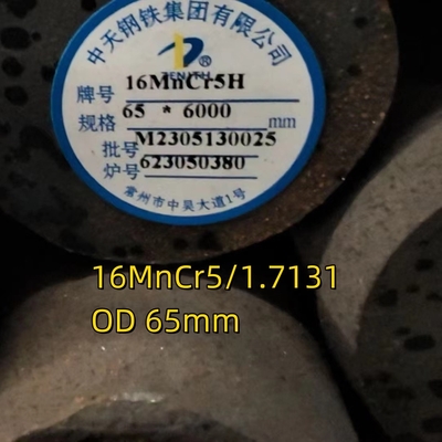 DIN 1.7131 AISI 5115 Eqivalent Material Alloy Steel 16MnCr5 Steel Round Bar  Used For Bearing