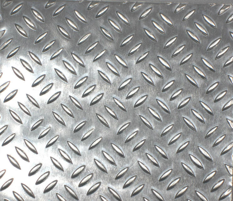 Checkered Finish Embossed Stainless Steel Sheet For Decorative