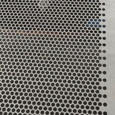 Perforated Plate Stainless Steel SUS304 2MM THK X HOLE Ø2.5MM X PITCH 3.5MM X L1500MM X 2500MM