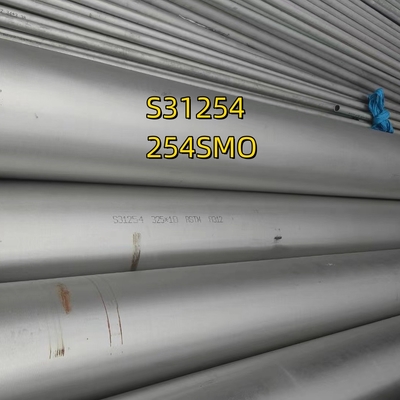 UNS S31254 (254SMO) Seamless Tube OD : 38.1 mm Tube Thickness : 3 mm Length 6M