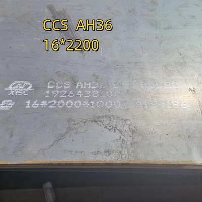 AH36 Steel Plate10mm Thk 2.4m*1.2m  Material to Be Blasted and Primed With Weldable Primer