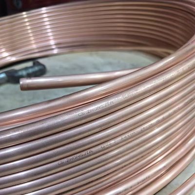 ASTM B280 Copper Pancake Coil Tube