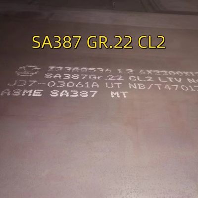 SA387 Gr22 Cl2 Hot Rolled Alloy Steel Plate  EN 10028 13CrMoSi5-5 Pressure Vessel Steel Plate