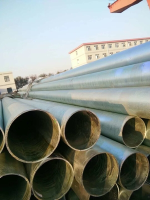 Astm A53 Standard Bs1139 Hot Dip Galvanized Scaffolding Steel Pipe Round