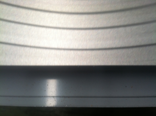 SUS 304 Mirror Stainless Steel Plate Slit Edge With Common PVC Coating
