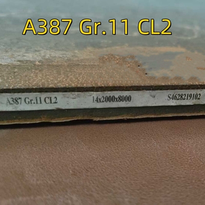 ASME SA387 Gr.11 CL2  16*2000*1000MM Steel Plate For Boiler and Pressure Vessel