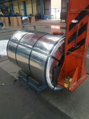 Hot Dipped Galvanized Steel Coils , GI Silted Steel Coil 0.95 Mm THK X 182mm WD G-550 Z-275