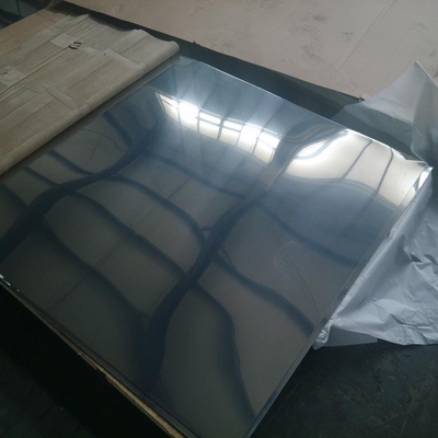 DIN1.4301 1.2*1500*3000  SUS304 Stainless Steel Metal Sheet With PE Film 2B With 3.1 Certificate