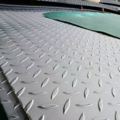 3mm 4mm Thick AISI 304 SUS304 Stainless Steel Checkered Plate Hot Rolled TearDrop Stainless Steel Chequered
