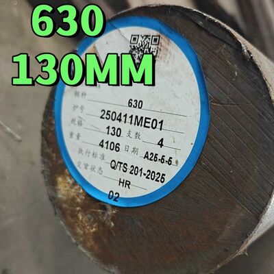 Hot Rolled   17-4PH /ASTM A546 AISI 630 H900 Stainless Steel Round Bar OD 130mm