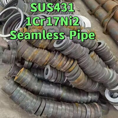 431 1Cr17Ni2 Stainless Steel Seamless Pipe 6-630mm OD Annealed Pickled for Heat Exchanger