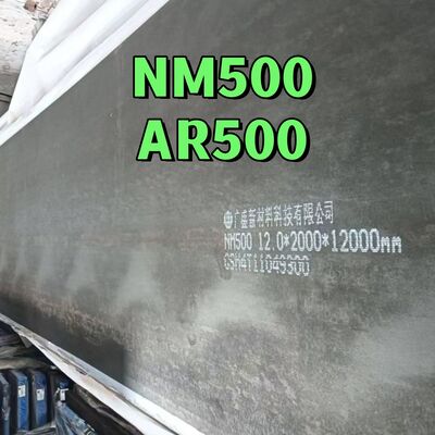 NM500 Wear Resistant Steel Plate 500 HBW Abrasion Resistant AR500 Sheet 6mm - 60mm Thickness