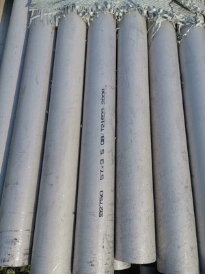 Seamless Stainless Steel Pipe S32750 2507 Duplex Steel Pipe With PRESSURE DIFFERENTIAL LEAK TESTING