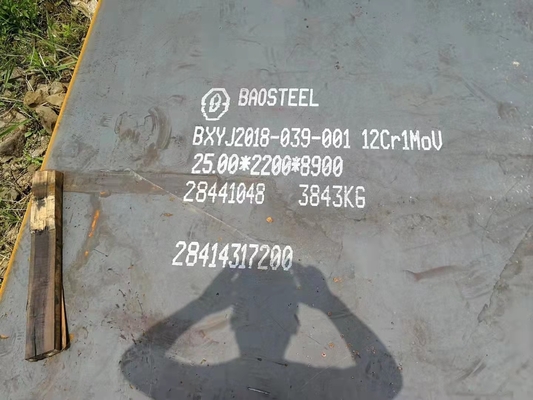 2.0mm Aisi Standard Alloy Steel Plate Grade 12cr1mov