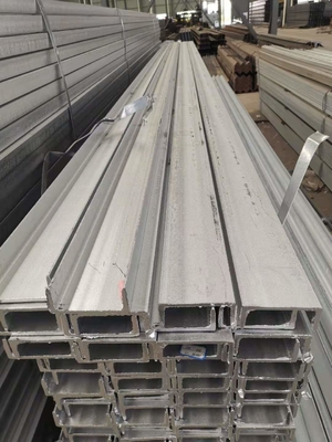 Q235b Steel Channel Bar C And U Slotted Galvanized