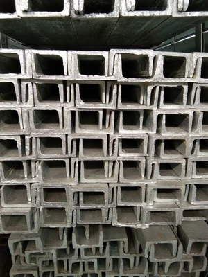 C And U Slotted Strut Channel Bar Galvanized Shaped Steel Profile