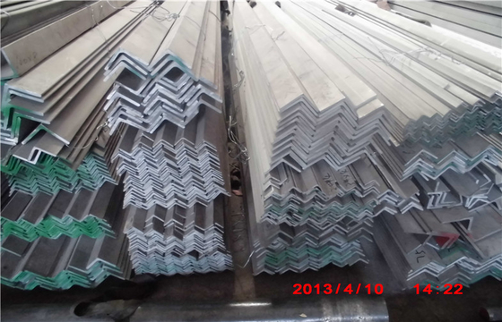 Sus304 Stainless Steel Angle Bar 30*30*3 To 200*200*12mm  6M Length