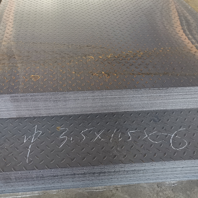 Astm A572 Grade 50 Checkered Diamond Plate Carbon Steel