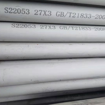 Astm A789 Grade S32550 Duplex Seamless Pipe Annealing Pickling