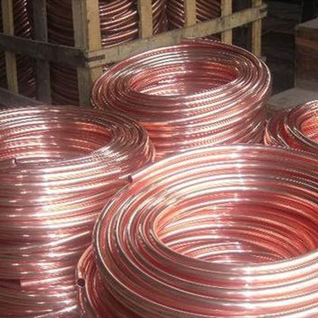 Astm B280 Seamless Copper Pipe Size 1/4”1/2&quot;  0.71mm For Air Conditioner