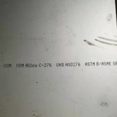 Grade Hastelloy C-276 Alloy ASTM B575 UNS N10276 Alloy Plate
