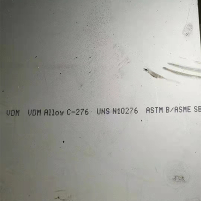 Plate Grade Hastelloy C-276 Alloy ASTM B575 UNS N10276 Alloy Plate