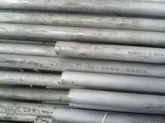 ASTM Standard Seamless Stainless Steel Round Pipe ISO Certification