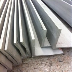 Equal / Unequal Type Stainless Steel Angle Bar Grade 304 316L  Thickness for Construction