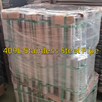 SUS 409l Stainless Steel Welded Pipe Chemical Standard Size 60.5 * T1.2* 5800