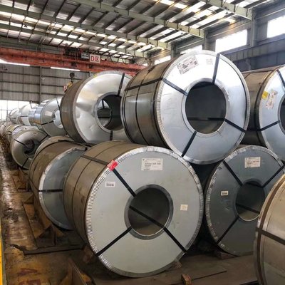 Cold Rolled Galvanized Steel Strip Coils Slit Edges DC01 EN 10130 / 10131 Slightly Oiled